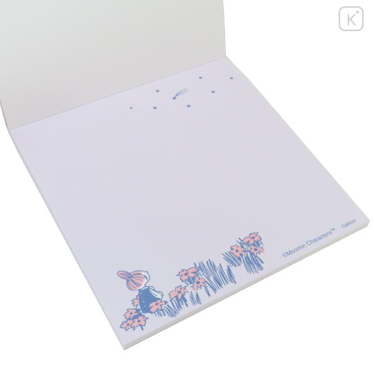 Japan Moomin Square Memo Pad - Little My : Light Purple - 2