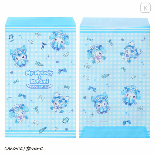 Japan Sanrio Envelope Set - Kuromi & My Melody : Dolly Mix - 3