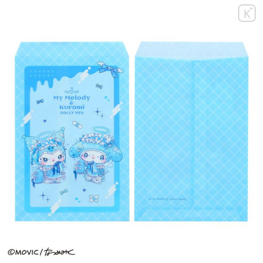Japan Sanrio Envelope Set - Kuromi & My Melody : Dolly Mix - 4