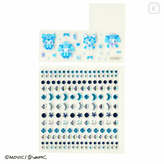 Japan Sanrio Decorate Little Stickers - Kuromi & My Melody : Dolly Mix - 2