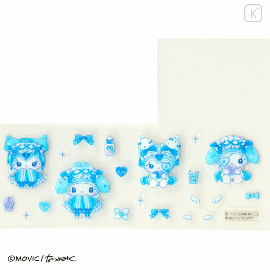 Japan Sanrio Decorate Little Stickers - Kuromi & My Melody : Dolly Mix - 3