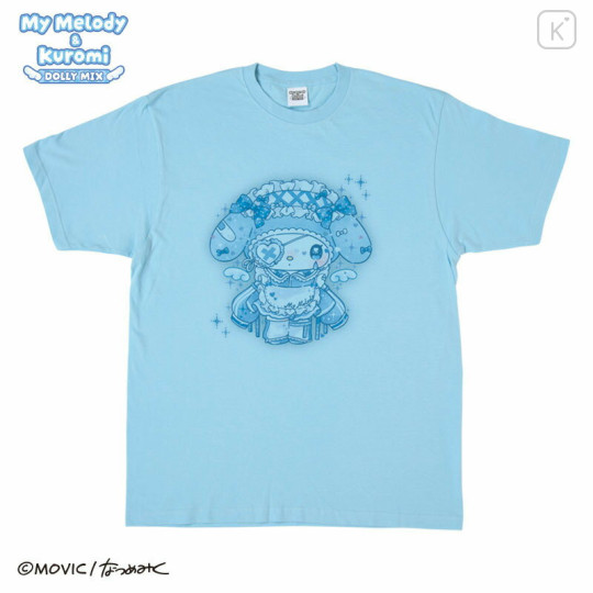 Japan Sanrio T-shirt - My Melody : Dolly Mix Blue - 1