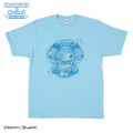 Japan Sanrio T-shirt - My Melody : Dolly Mix Blue - 1