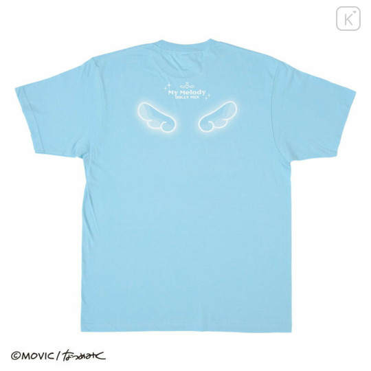 Japan Sanrio T-shirt - My Melody : Dolly Mix Blue - 2