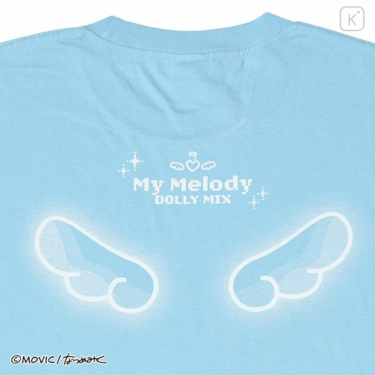 Japan Sanrio T-shirt - My Melody : Dolly Mix Blue - 4