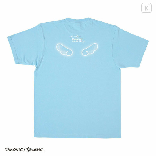 Japan Sanrio T-shirt - Kuromi : Dolly Mix Blue - 2