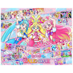 Japan Pretty Cure Desk Calendar - Characters 2026 All Stars