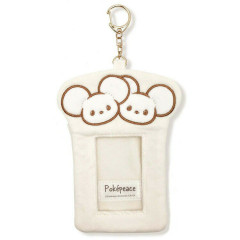 Japan Pokemon Photo Holder Card Case Keychain - Tandemaus : Pokepeace Fluffy Enjoy Idol