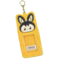 Japan Pokemon Photo Holder Card Case Keychain - Emolga : Pokepeace Fluffy Enjoy Idol - 1