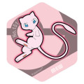Japan Pokemon Honeycomb Acrylic Magnet - Mew - 1