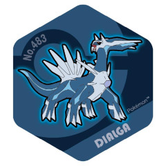 Japan Pokemon Honeycomb Acrylic Magnet - Dialga