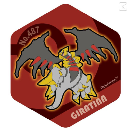 Japan Pokemon Honeycomb Acrylic Magnet - Giratina - 1