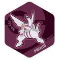 Japan Pokemon Honeycomb Acrylic Magnet - Palkia - 1