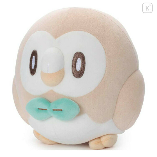 Japan Pokemon Mocchi-Mocchi-Style Plush Toy - Rowlet : Pokepeace - 2