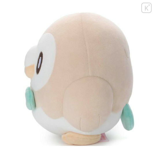 Japan Pokemon Mocchi-Mocchi-Style Plush Toy - Rowlet : Pokepeace - 3