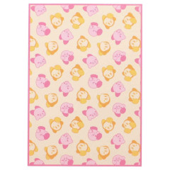 Japan Kirby Warm Large Blanket - Kirby & Waddle Dee : Light Orange