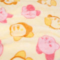 Japan Kirby Warm Large Blanket - Kirby & Waddle Dee : Light Orange - 2