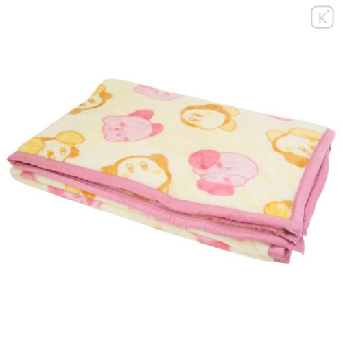 Japan Kirby Warm Large Blanket - Kirby & Waddle Dee : Light Orange - 4