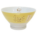 Japan Peanuts Hasami Ware Rice Bowl - Snoopy : Lemon Yellow - 1