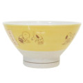Japan Peanuts Hasami Ware Rice Bowl - Snoopy : Lemon Yellow - 4