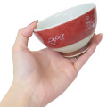 Japan Peanuts Hasami Ware Rice Bowl - Snoopy : Red Autumn - 2