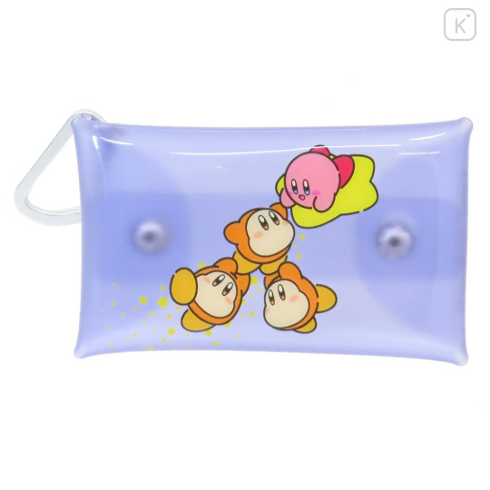 Japan Kirby Clear Multi Case (S) - Kirby Play With Waddle Dee Light Purple - 1