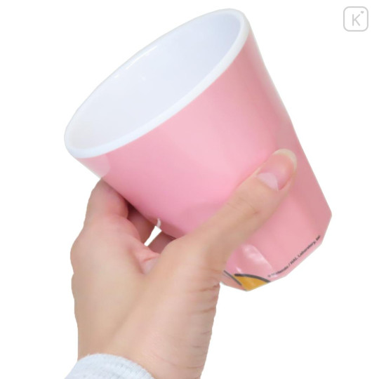Japan Kirby Melamine Tumbler - Kirby Play With Waddle Dee Pink - 2