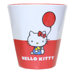 Japan Sanrio Melamine Tumbler - Hello Kitty : Balloon Red