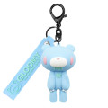 Japan Gloomy Bear Figure Keychain - Cotton Blue - 1