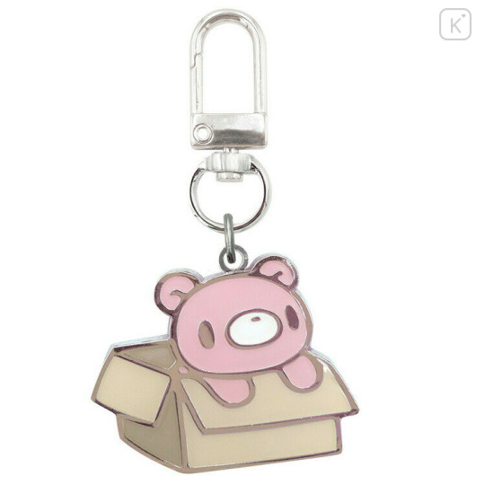 Japan Gloomy Bear Metal Charm Keychain - Baby Abandoned - 1