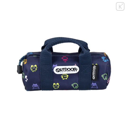 Japan Tamagotchi Outdoor Boston Bag Pen Case - Neon Navy - 1