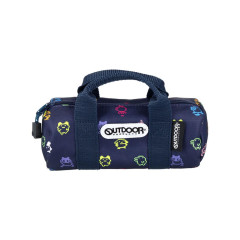 Japan Tamagotchi Outdoor Boston Bag Pen Case - Neon Navy
