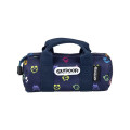 Japan Tamagotchi Outdoor Boston Bag Pen Case - Neon Navy - 1
