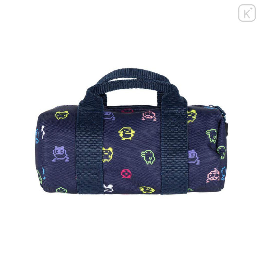 Japan Tamagotchi Outdoor Boston Bag Pen Case - Neon Navy - 2