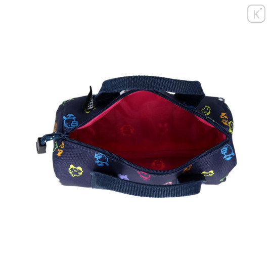 Japan Tamagotchi Outdoor Boston Bag Pen Case - Neon Navy - 3
