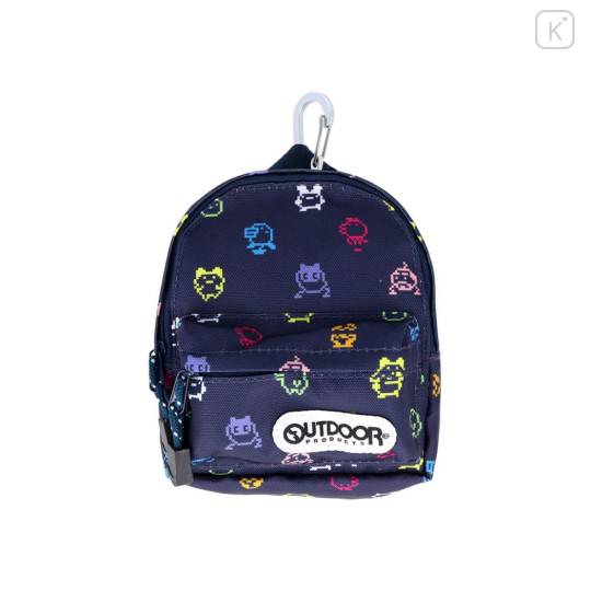 Japan Tamagotchi Outdoor Backpack Bag Pen Case - Neon Navy - 1