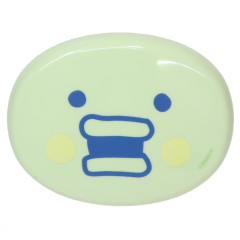 Japan Tamagotchi Oval Hair Brush - Kuchipatchi Face