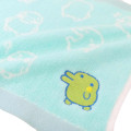 Japan Tamagotchi Mini Towel Jacquard Handkerchief - Kuchipatchi Funny - 2