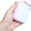 Japan Sanrio Silicone Mini Accessory Pouch - Cinnamoroll : Face White - 2