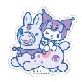 Japan Sanrio Big Sticker - Kuromi : Rody Bounce Horse - 1