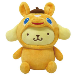 Japan Sanrio Plush Toy - Pompompurin : Rody Bounce Horse
