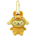 Japan Sanrio Mascot Holder - Pompompurin : Rody Bounce Horse - 1