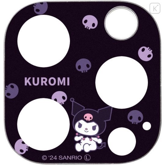 Japan Sanrio iPhone 16 Pro / 16 Pro Max / 15 Pro / 15 Pro Max / 14 Pro / 14 Pro Max Camera Cover - Kuromi - 1