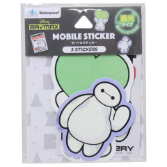 Japan Disney Luminous Moblie Sticker Set - Baymax