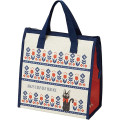 Japan Ghibli Insulated Cooler Lunch Bag - Kiki's Delivery Service : Jiji Flower Beige Navy Red - 1