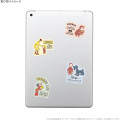 Japan Curious George Mobile Sticker Pack - Colorful - 3
