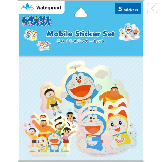 Japan Doraemon Mobile Sticker Pack - Doraemon : Friends - 1