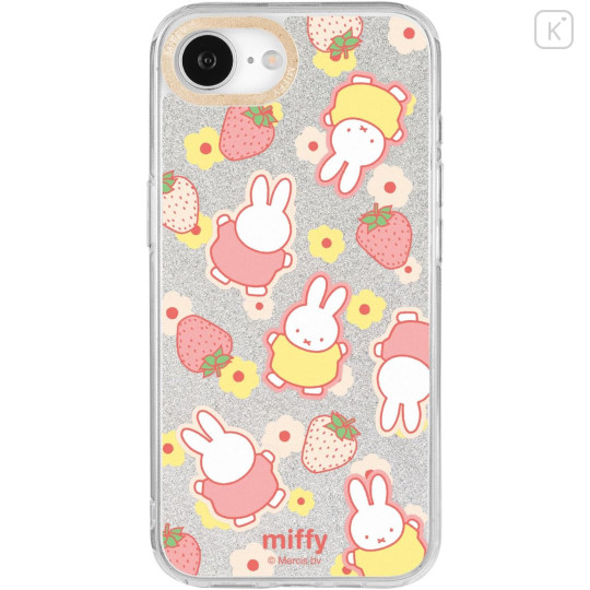 Japan Miffy Camera Frame iPhone 16e Case - Miffy : Strawberry - 1
