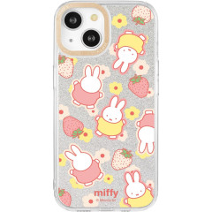 Japan Miffy Camera Frame iPhone 15 / 14 / 13 Case - Miffy : Strawberry