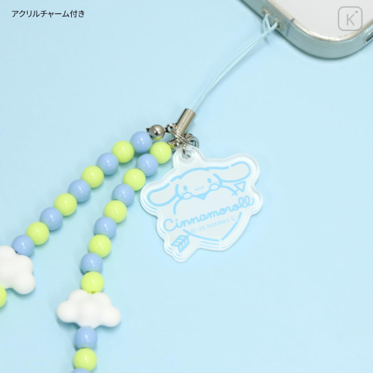 Japan Sanrio Mobile Hand Strap - Cinnamoroll - 5